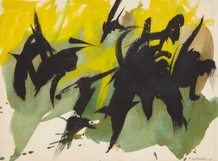 Artwork by Rita Letendre, Sans titre