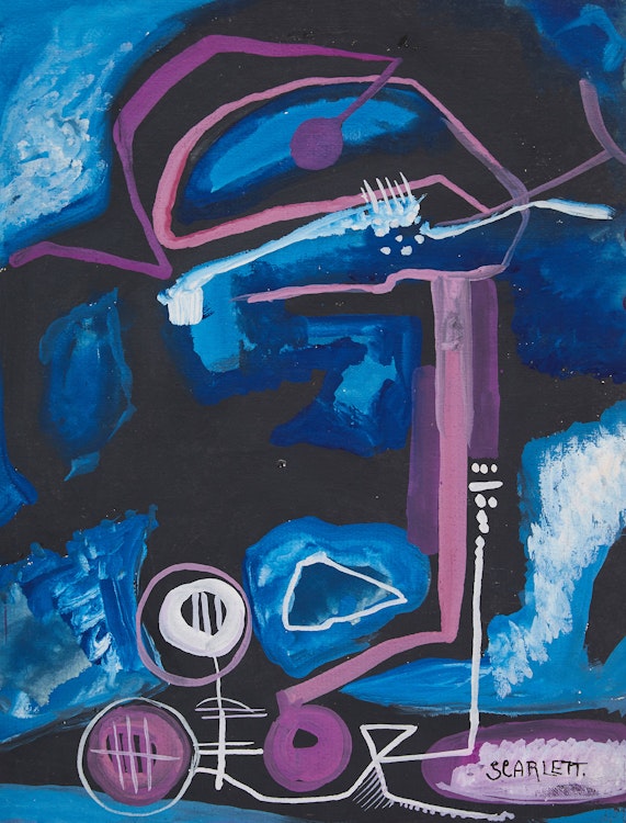 Artwork by Rolph Scarlett, Untitled Abstraction