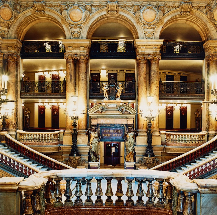 Artwork by Candida Höfer,  Palais Garnier Paris VIII