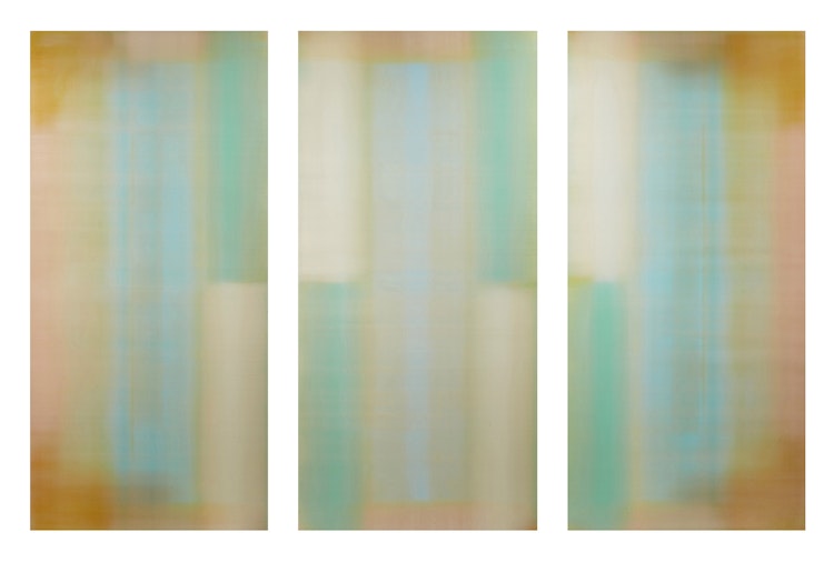 Artwork by Prudencio Irazabal, Untitled 1Y6 (Triptych)