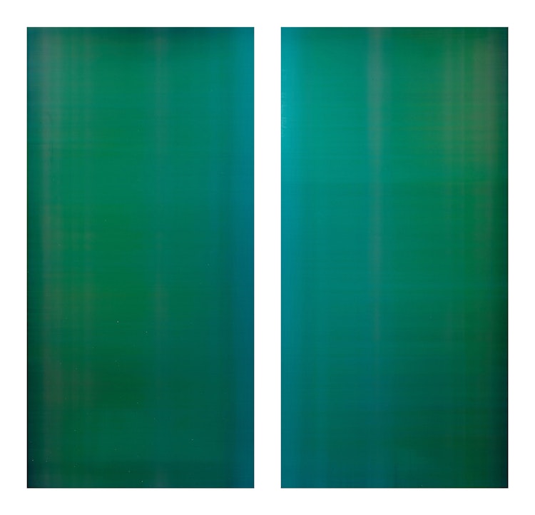 Artwork by Prudencio Irazabal,  Untitled (Diptych)