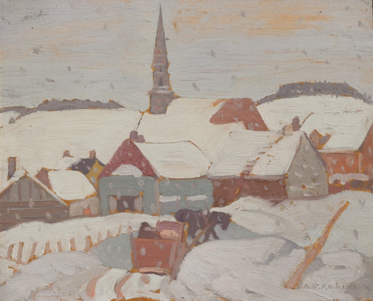 Artwork by Albert Henry Robinson, Saint-Siméon