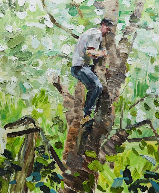 Artwork by Ben Reeves, Tree Climber