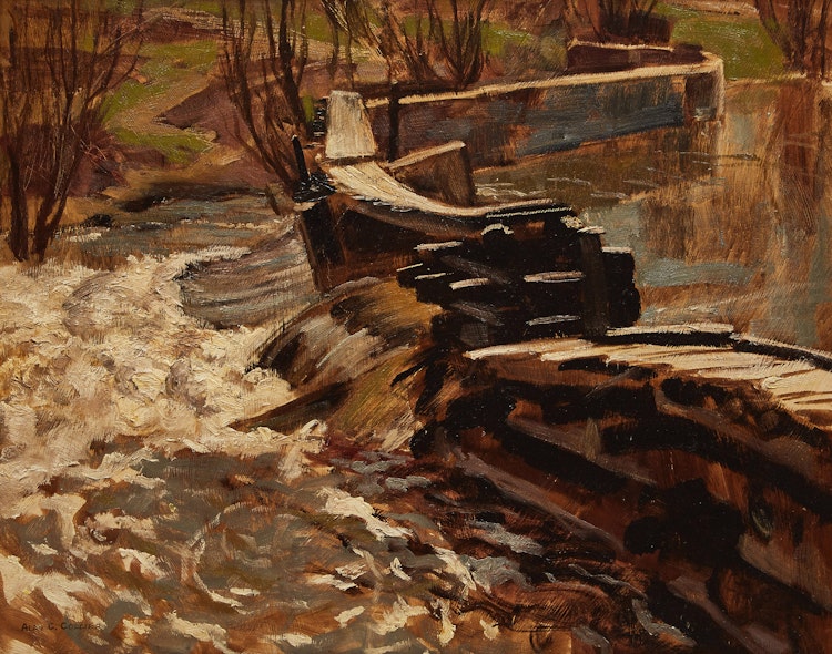 Artwork by Alan Caswell Collier, Movement of Spring