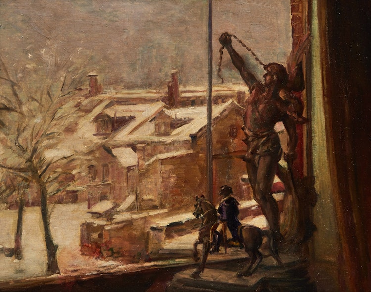 Artwork by John Wentworth Russell,  Artist's Studio at College Street, Toronto 