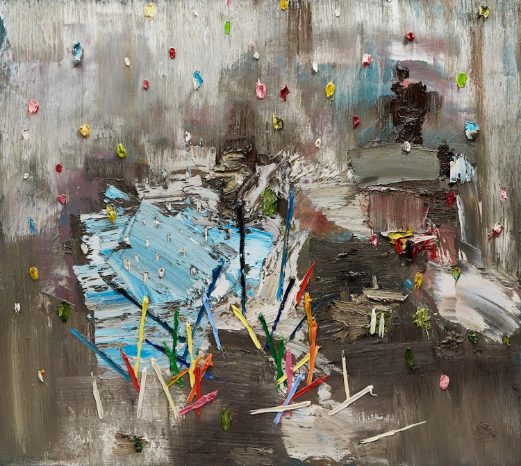Artwork by Michael Adamson, The Spirit
