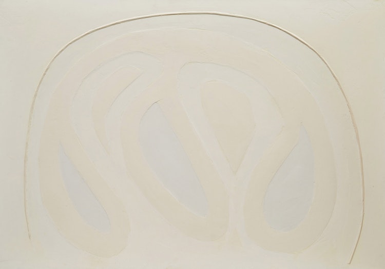 Artwork by Ronald Langley Bloore, Byzantine Lights Series #15
