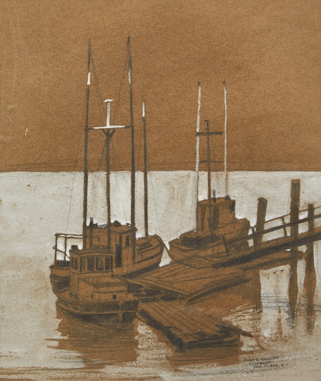 Artwork by Alan Caswell Collier, Ucluelet, Vancouver Island, B.C.