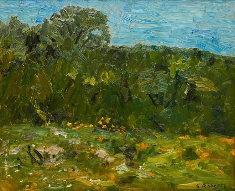 Artwork by William Goodridge Roberts, Landscape