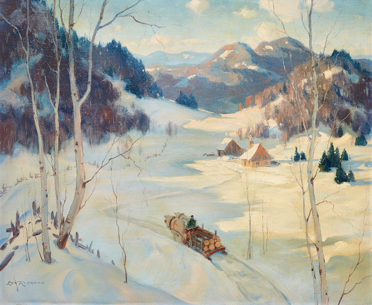 Artwork by Eric Riordon, Valley Farm