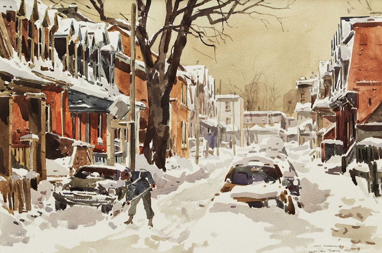 Allen Avenue, Toronto' by Arto Yuzbasiyan at Cowley Abbott