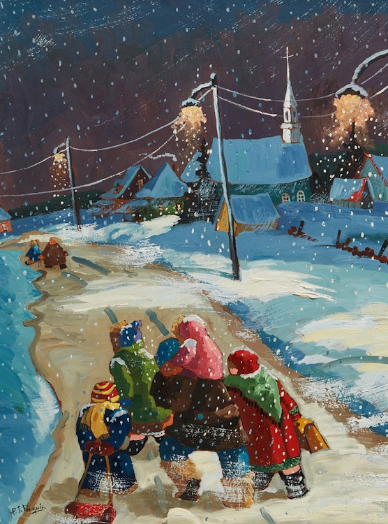 Artwork by Pauline Thibodeau Paquin, Une Ballade