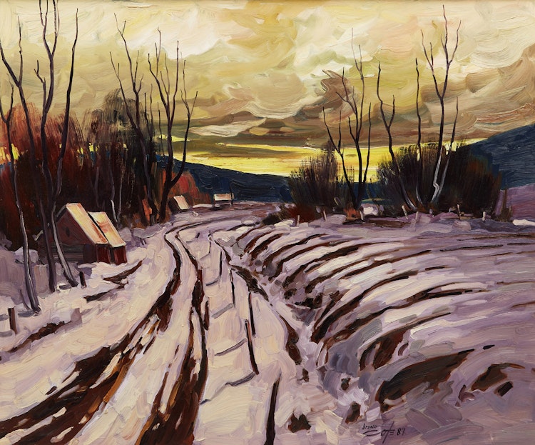 Artwork by Bruno Côté, St. Tites des Caps