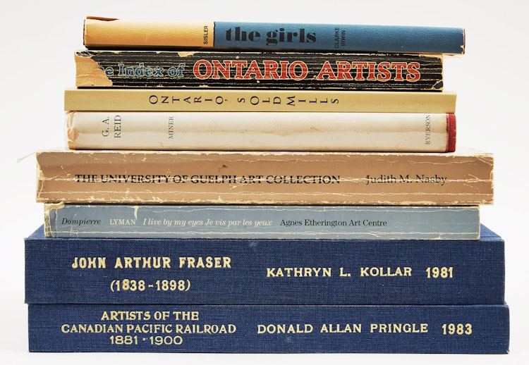 Artwork by  Books and Reference,  Eight Canadian Art and Travel Reference Books