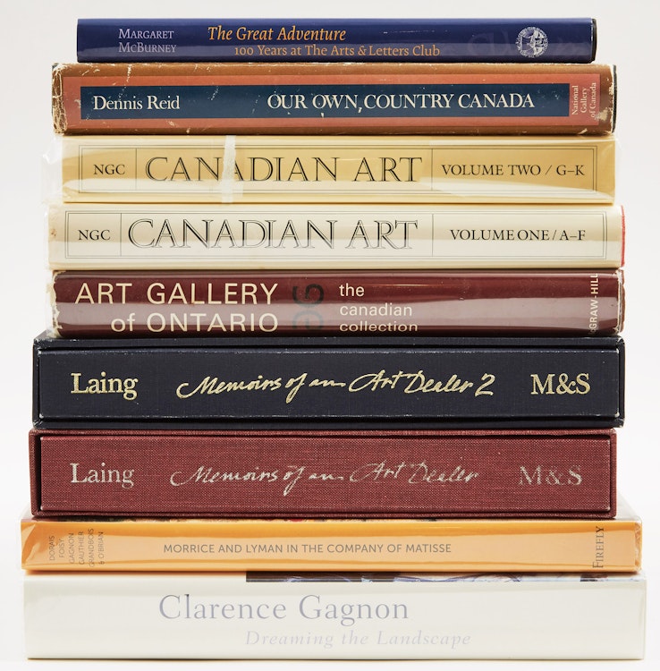 Artwork by Books and Reference, Nine Canadian Art Reference Books