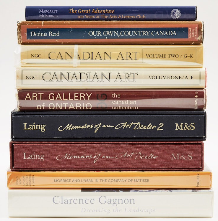 Artwork by  Books and Reference,  Nine Canadian Art Reference Books