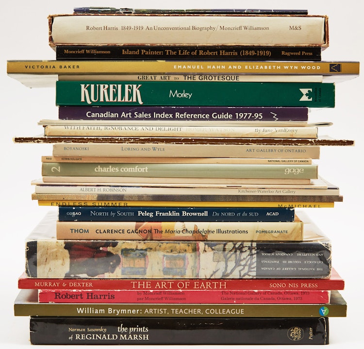 Artwork by  Books and Reference,  Twenty-Six Canadian Art Reference Books