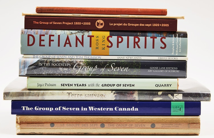 Artwork by Books and Reference, Ten Books on the Group of Seven