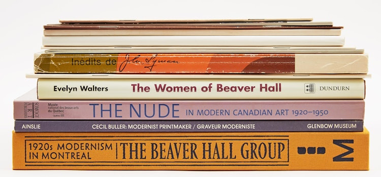 Artwork by Books and Reference, Twelve Canadian Art Reference Books and Catalogues