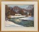 Thumbnail of Artwork by Manly Edward MacDonald, Cottage on the River