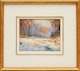 Thumbnail of Artwork by Manly Edward MacDonald, Winter Stream