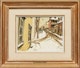 Thumbnail of Artwork by John Geoffrey Caruthers Little, Rue St. Patrice, Quebec