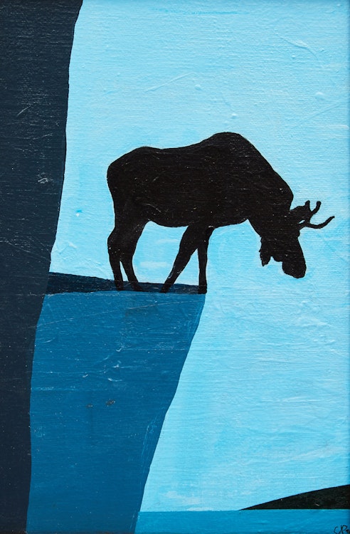 Artwork by Charles Pachter,  Brink