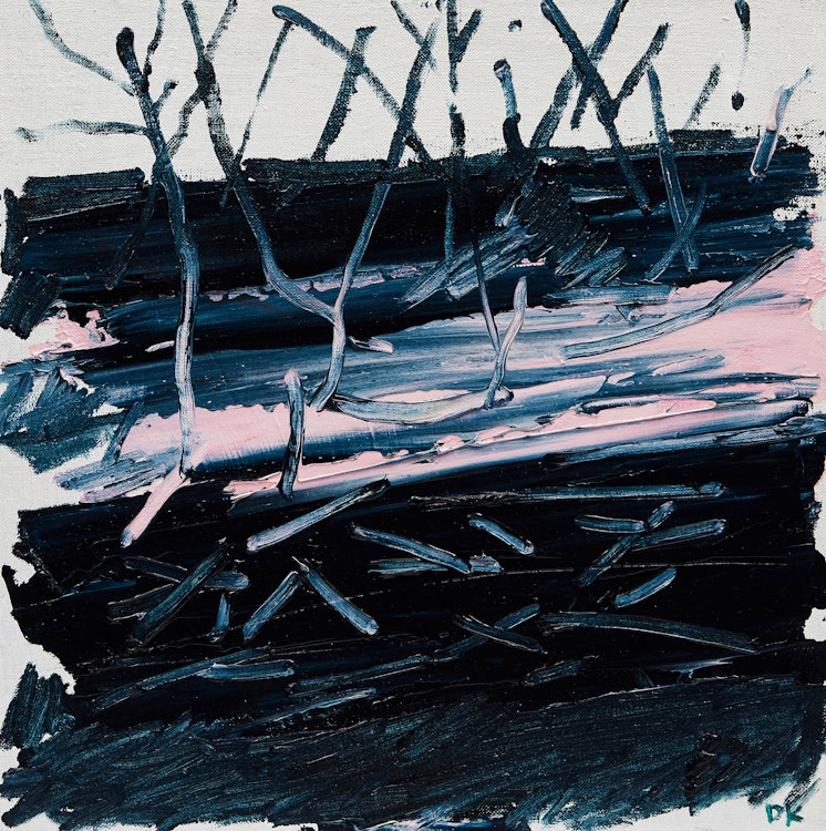Artwork by Duncan De Kergommeaux, Spring Run #9 (Meech Creek)
