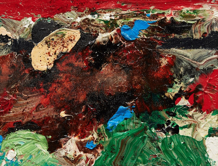 Artwork by William Ronald, Red Sunset