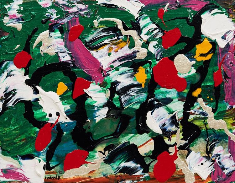 Artwork by William Ronald, Mardi Gras