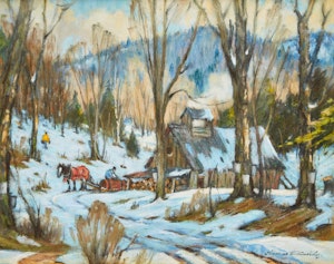 Artwork by Thomas Hilton Garside, Sugar Bush 