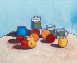 Artwork by Bewabon Shilling, Still Life with Fruit