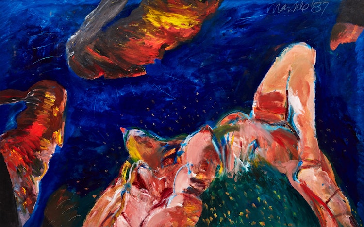 Artwork by Robert Markle, The Body is a Garden of Signs