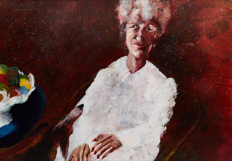 Artwork by Robert Markle, Portrait: Bonnie