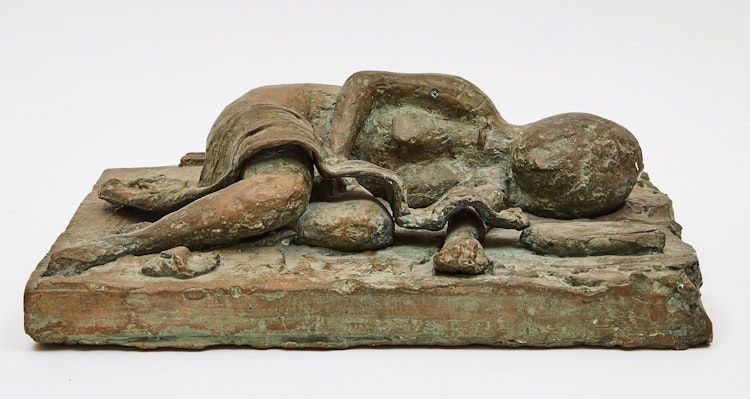 Artwork by John Richard Fox,  Sleeping Figure