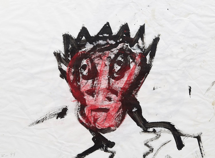 Artwork by John Scott, Crowned Portrait