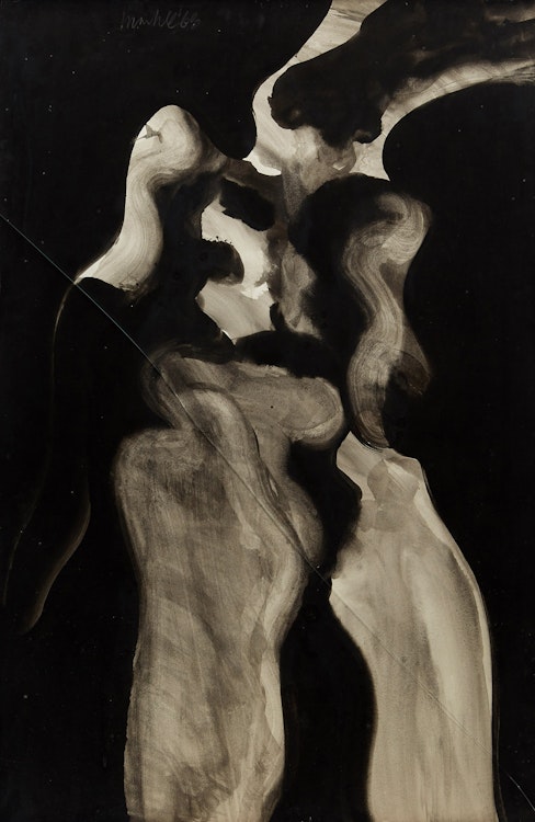 Artwork by Robert Markle, Untitled (Pale Blue Marlene)