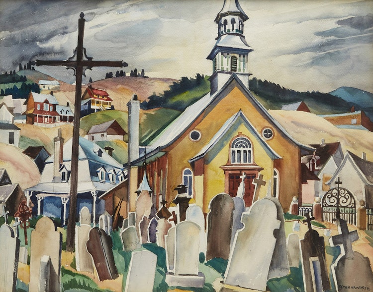 Artwork by Peter Haworth, St. Irene, P.Q. #1