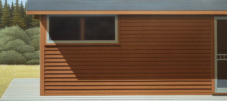 Artwork by Christopher Pratt, Summer in the South East