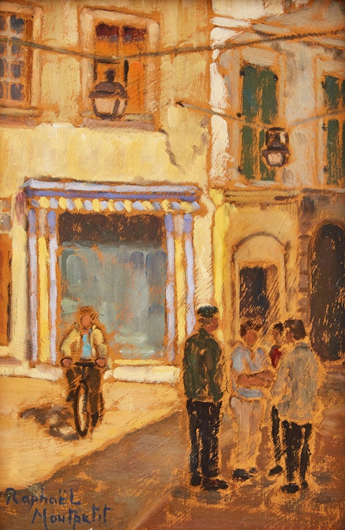 Artwork by Raphael Montpetit, Conversations dans la Rue