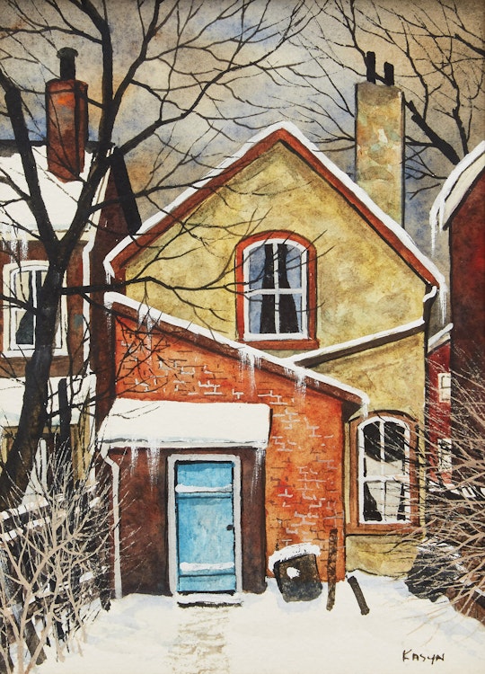 Artwork by John Kasyn, Off Eastern Avenue