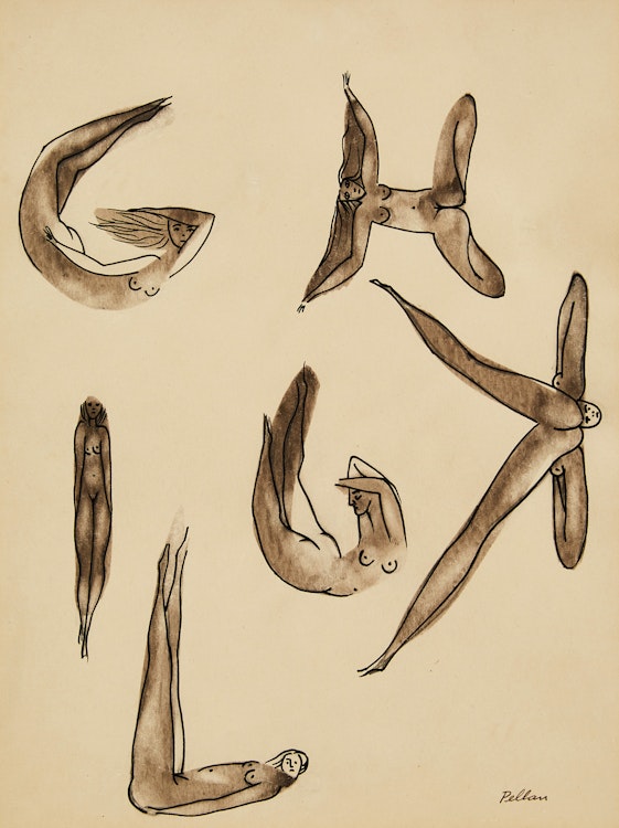 Artwork by Alfred Pellan, Alphabet Series