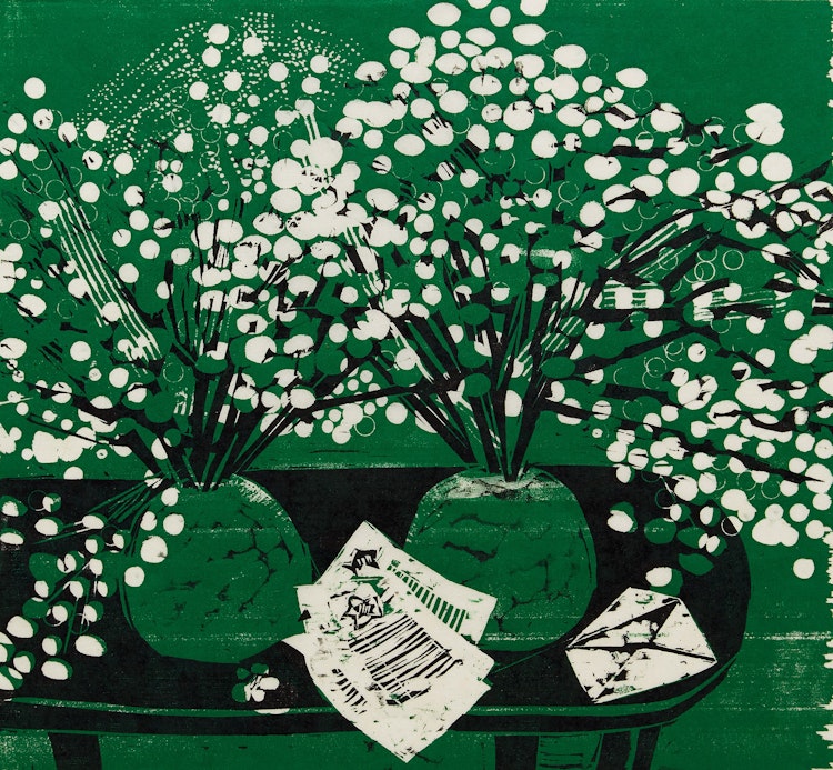 Artwork by Naoko Matsubara, Spring Letter