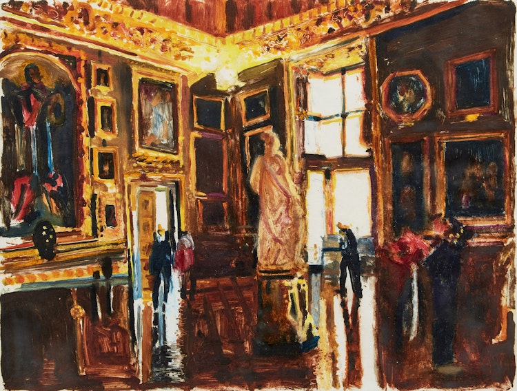 Artwork by Brian Mark Kipping, Pitti Palace