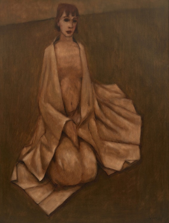 Artwork by Pierre Lefebvre, Nu drapé