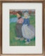 Thumbnail of Artwork by Mary Alexandra Bell Eastlake, Children in Brittany