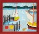 Thumbnail of Artwork by Maud Lewis, Boats at a Wharf