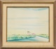 Thumbnail of Artwork by Robert N. Hurley, Prairie Landscape