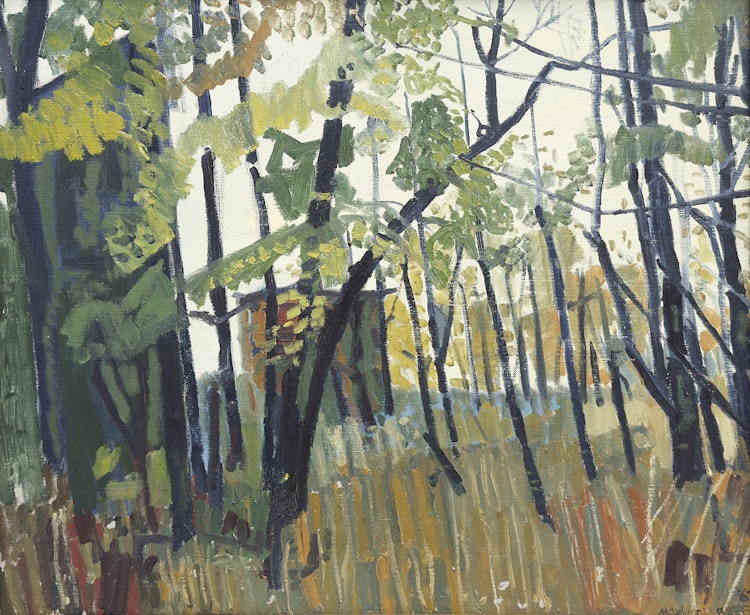 Artwork by Maxwell Bennett Bates,  Autumn in Saanich