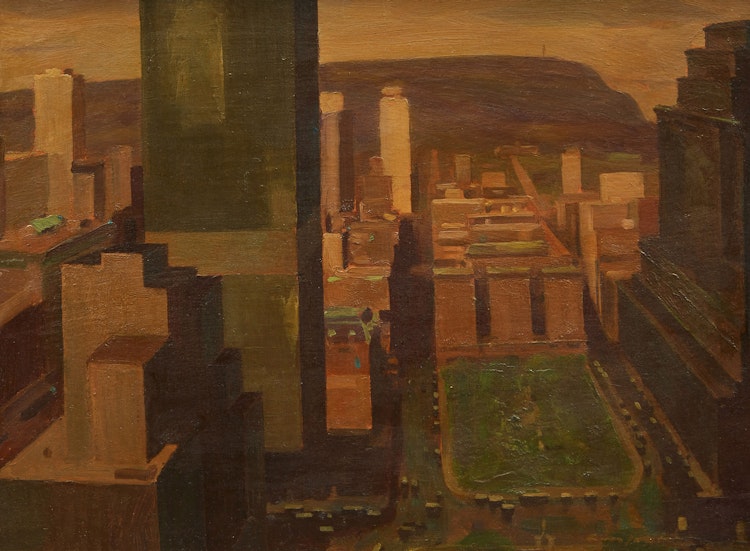 Artwork by Charles Fraser Comfort, Montreal
